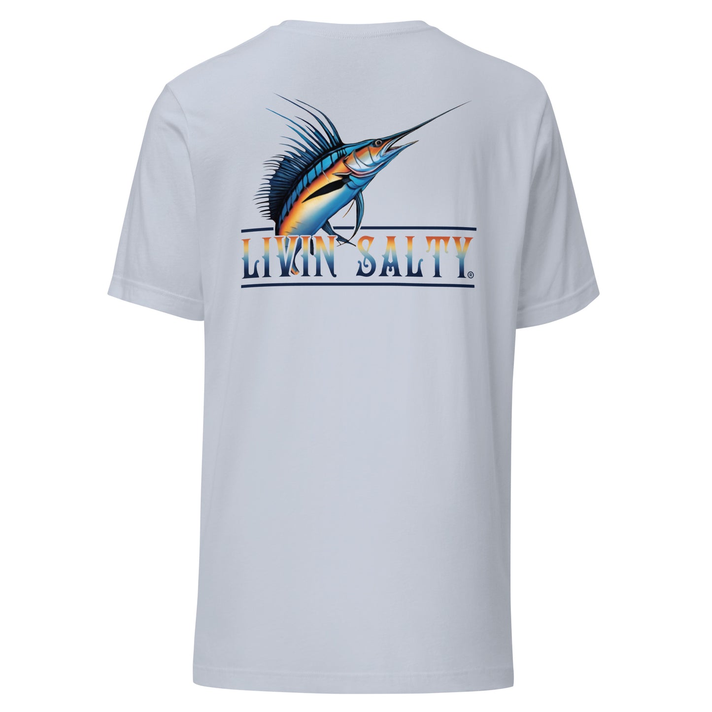 Unisex LIVIN SALTY Sailfish t-shirt