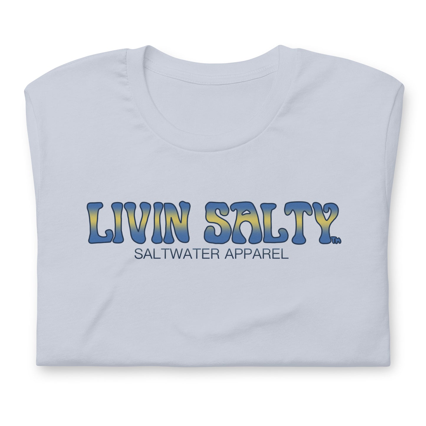 Unisex Tuna LIVIN SALTY Cotton t-shirt