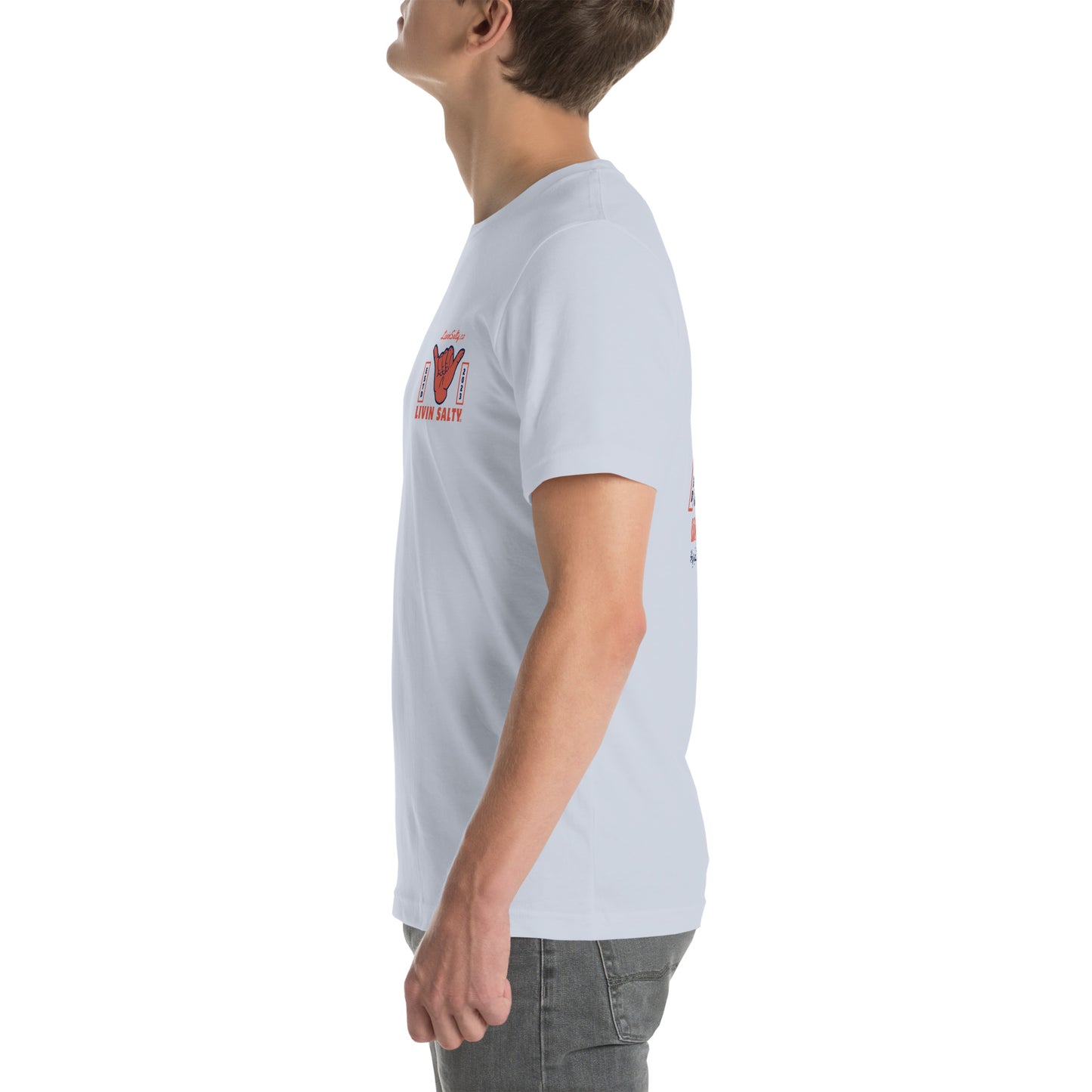 Unisex LIVIN SALTY t-shirt