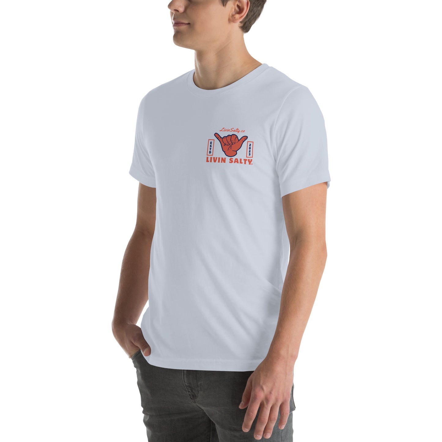 Unisex LIVIN SALTY t-shirt