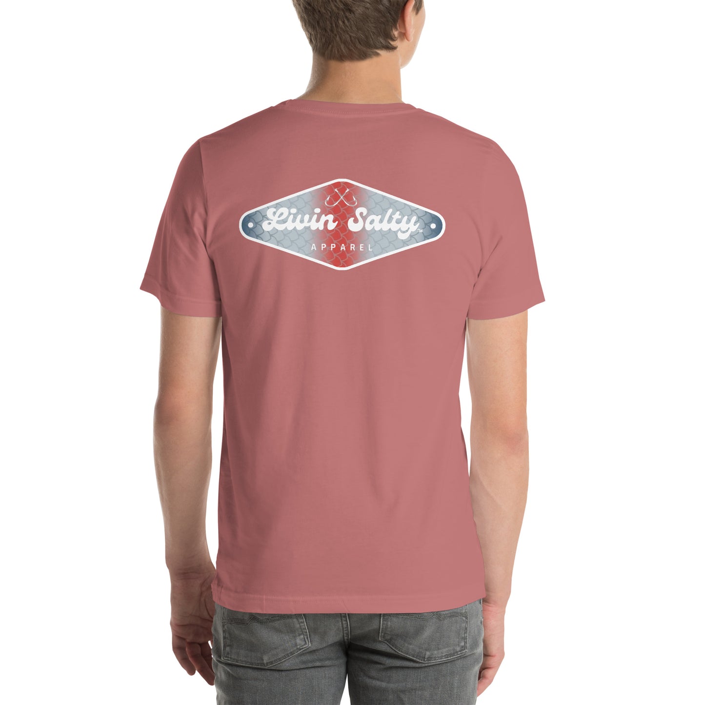 Unisex LIVIN SALTY cotton t-shirt