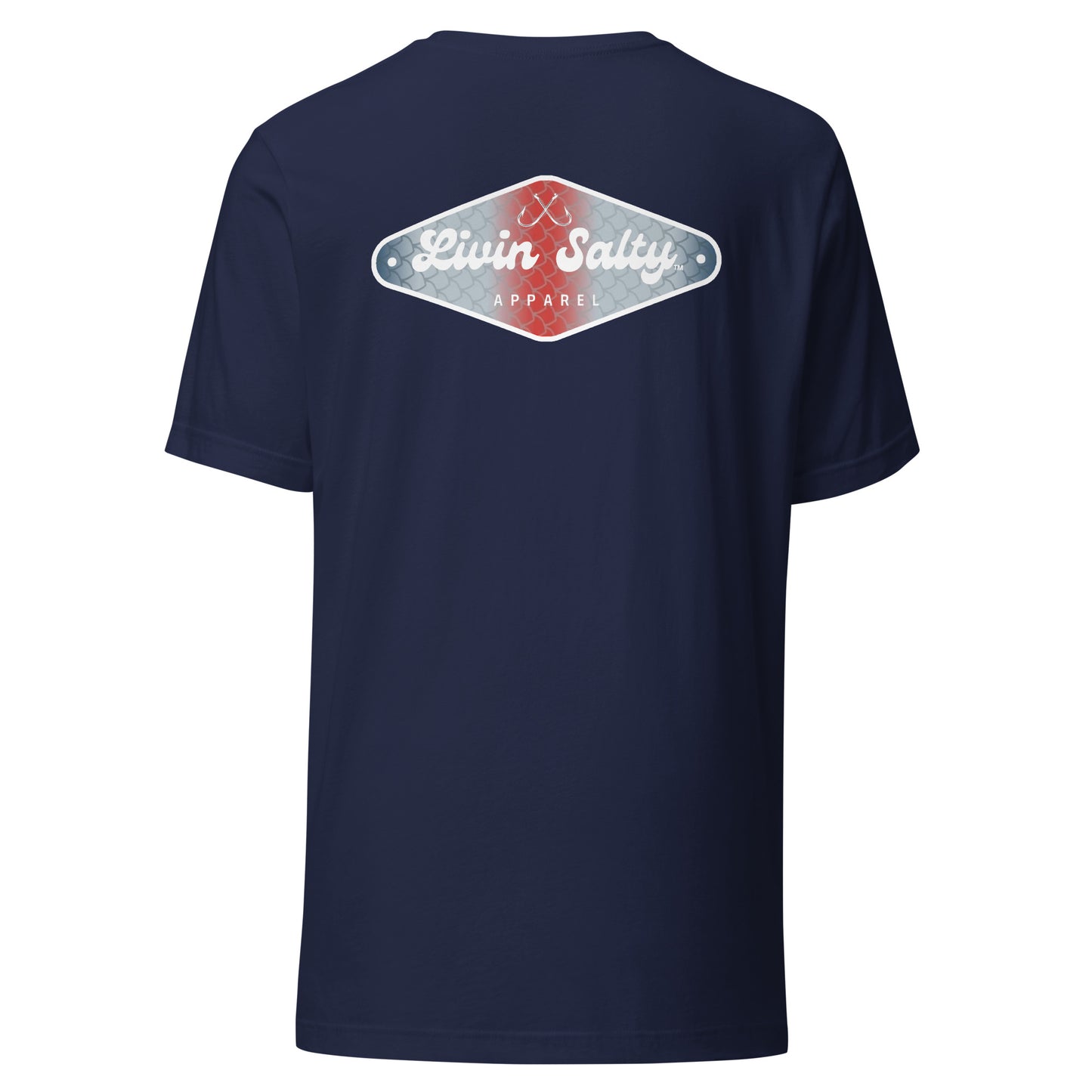 Unisex LIVIN SALTY cotton t-shirt