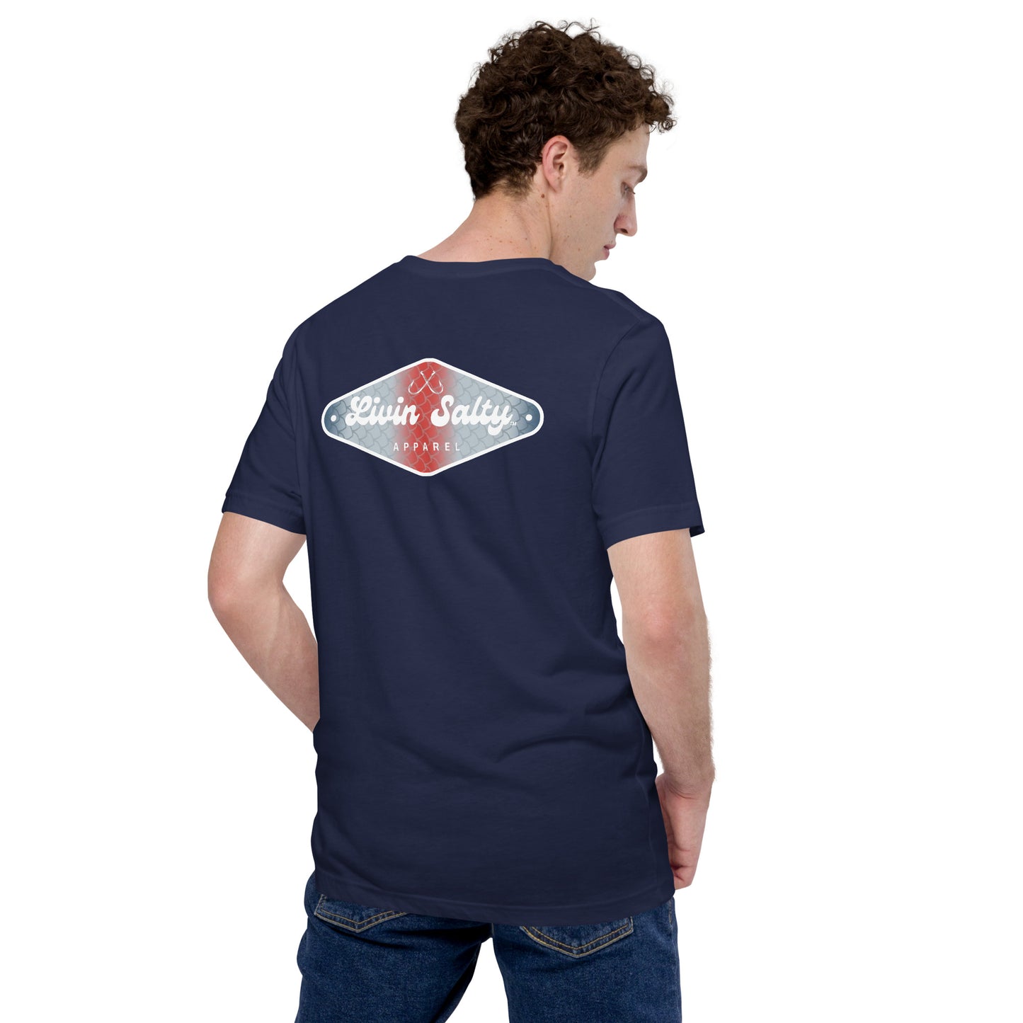 Unisex LIVIN SALTY cotton t-shirt