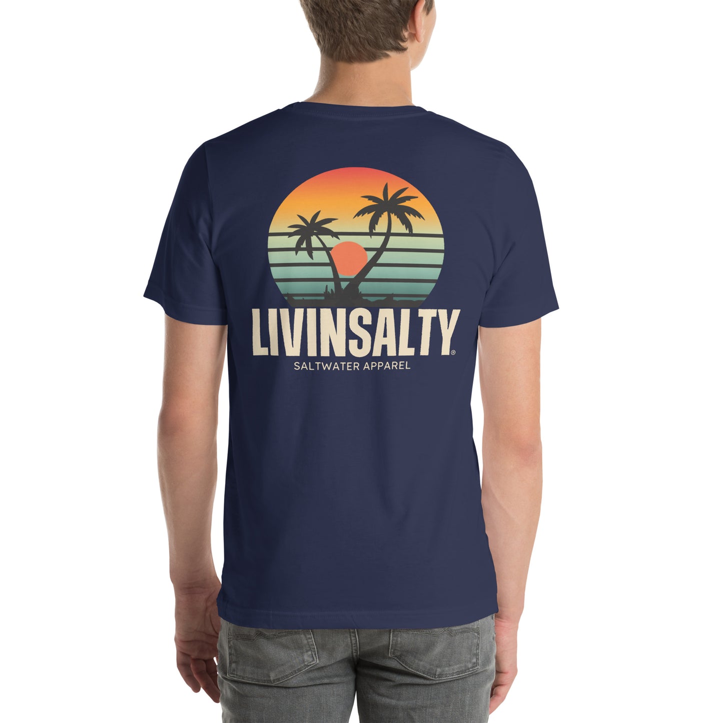 Unisex LIVIN SALTY t-shirt