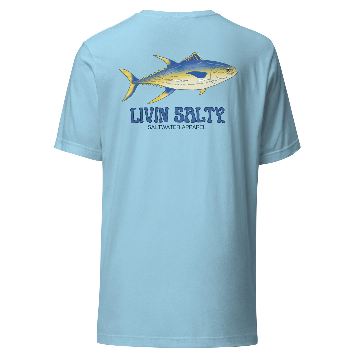 Unisex Tuna LIVIN SALTY Cotton t-shirt