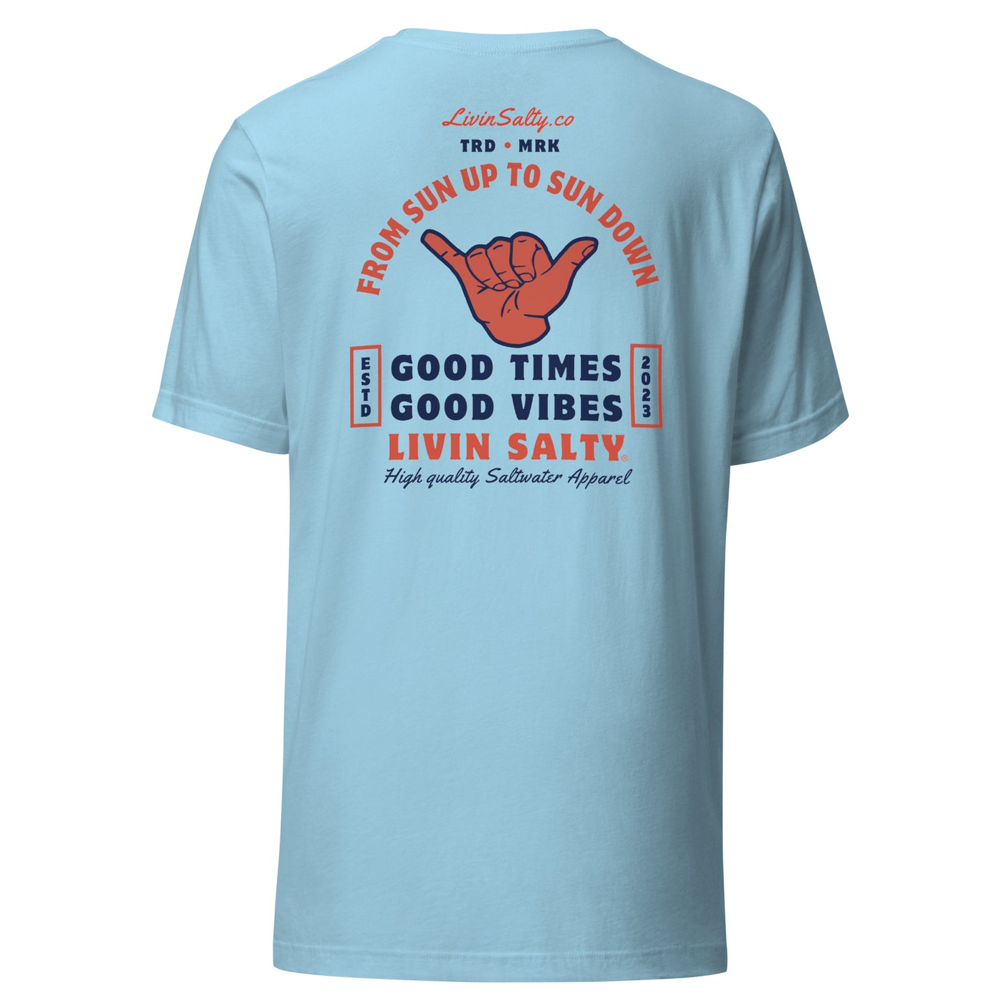 Unisex LIVIN SALTY t-shirt