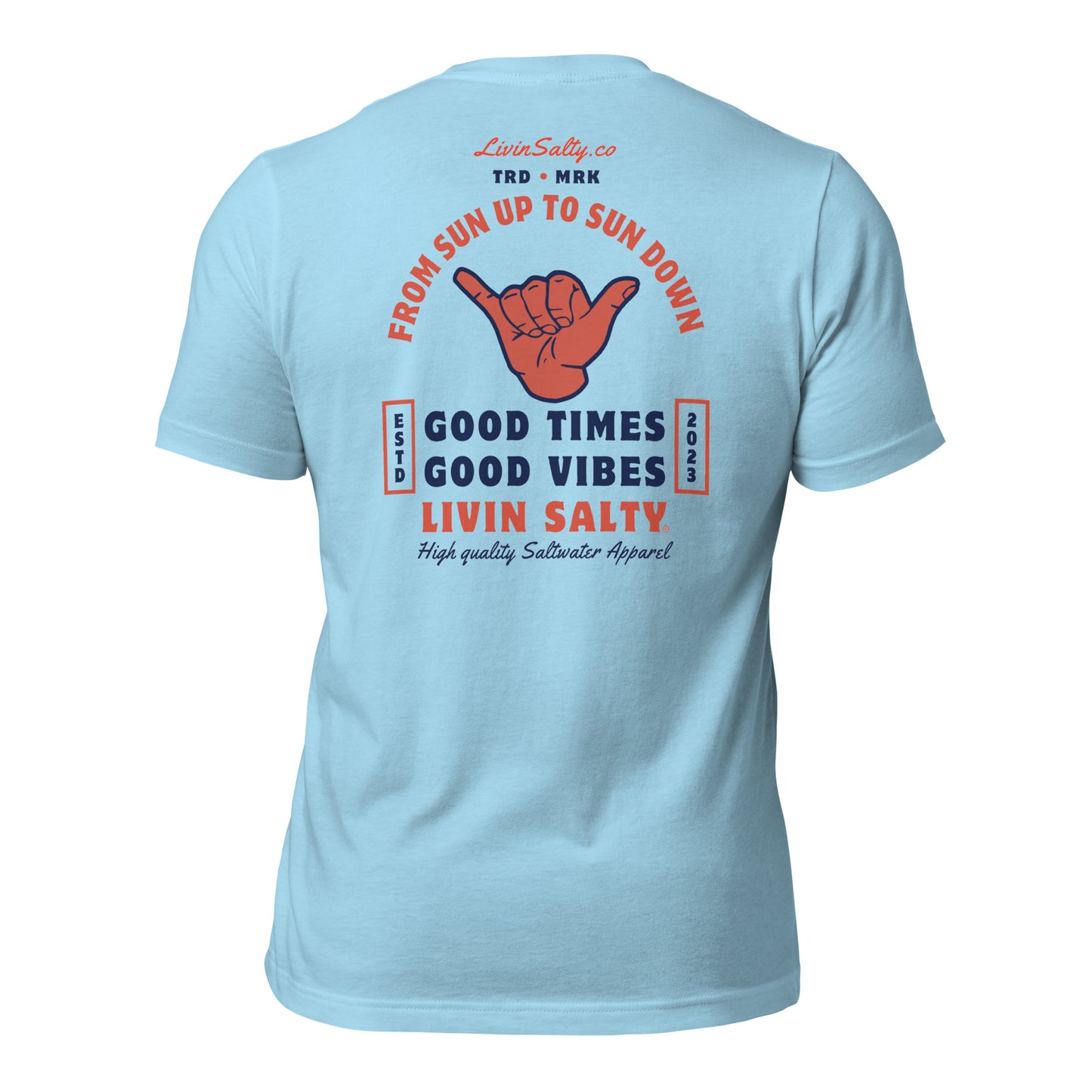 Unisex LIVIN SALTY t-shirt
