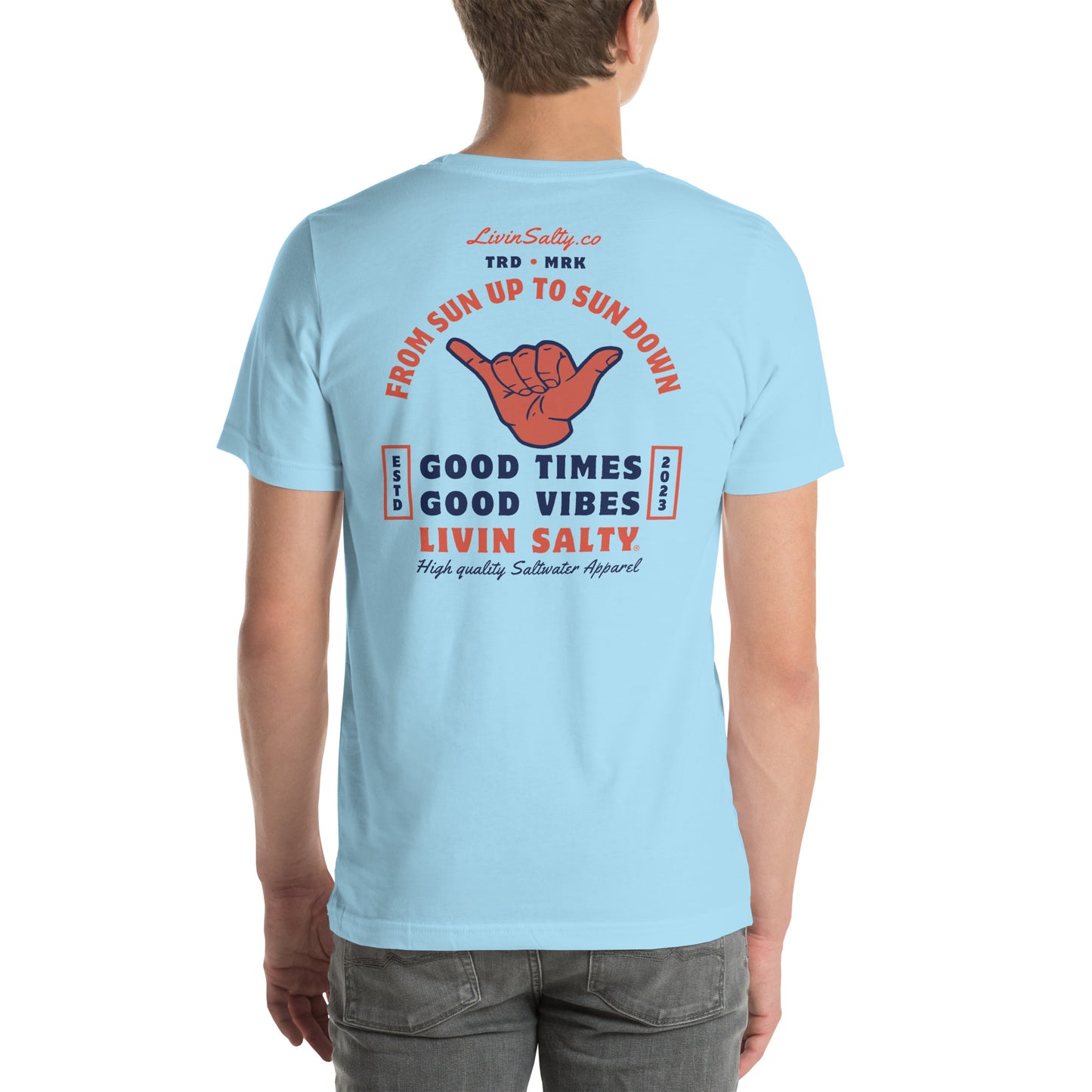 Unisex LIVIN SALTY t-shirt