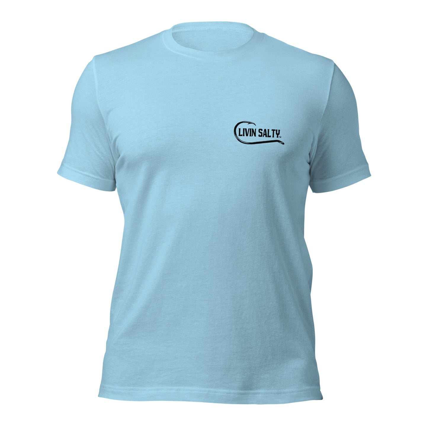 Unisex Texas Trio LIVIN SALTY Cotton t-shirt
