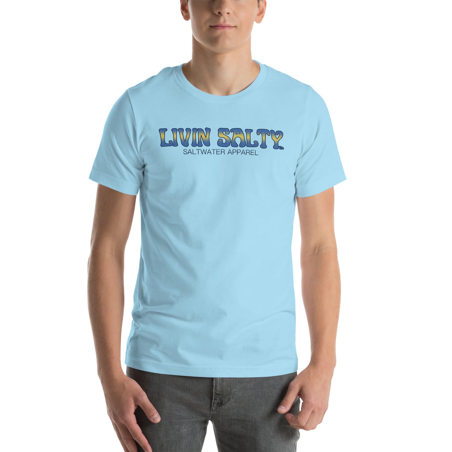 Unisex Tuna LIVIN SALTY Cotton t-shirt