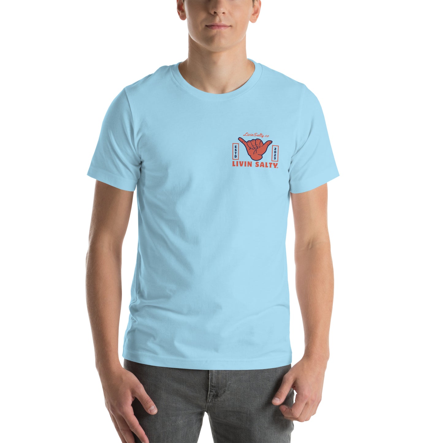 Unisex LIVIN SALTY t-shirt