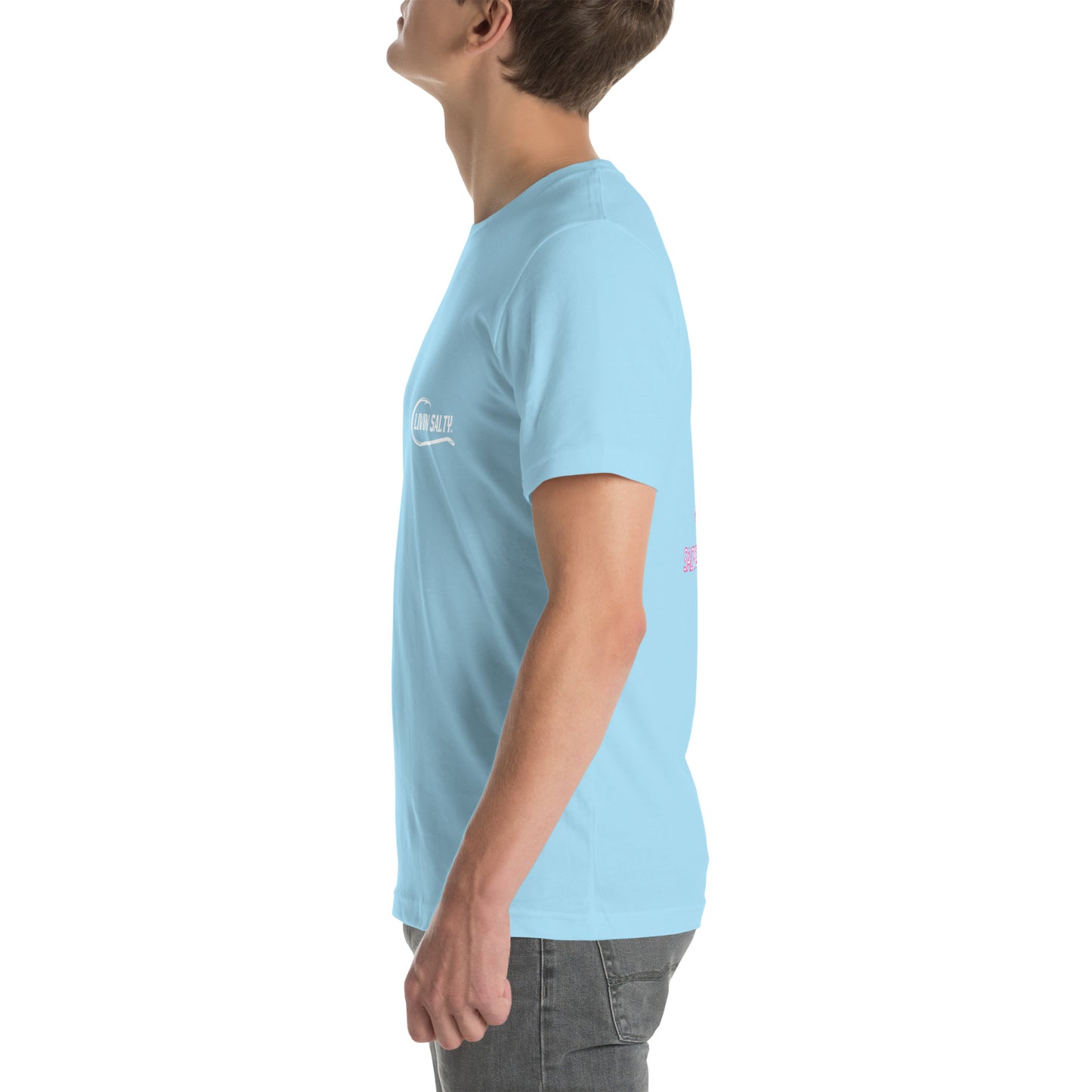Unisex LIVIN SALTY flower t-shirt