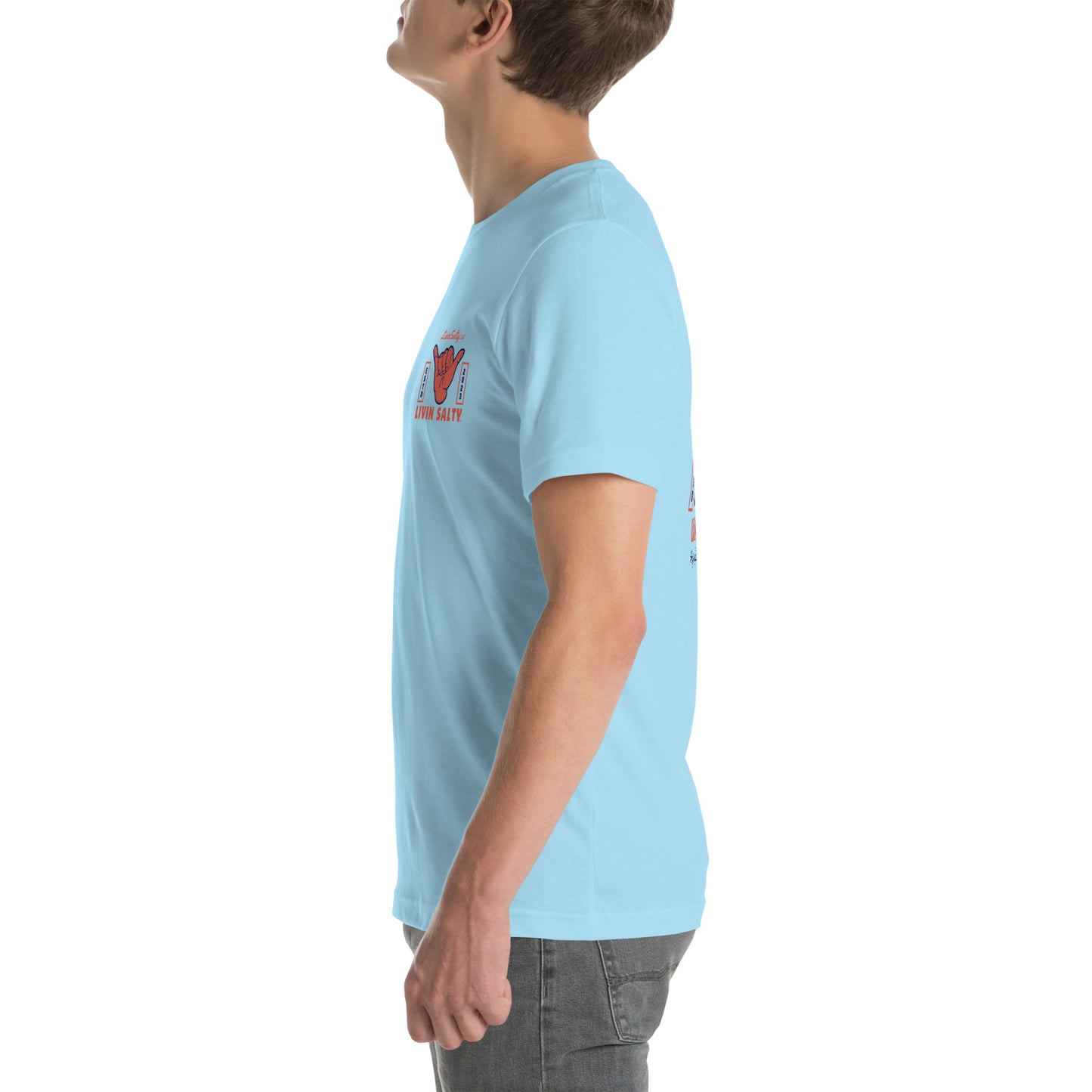 Unisex LIVIN SALTY t-shirt