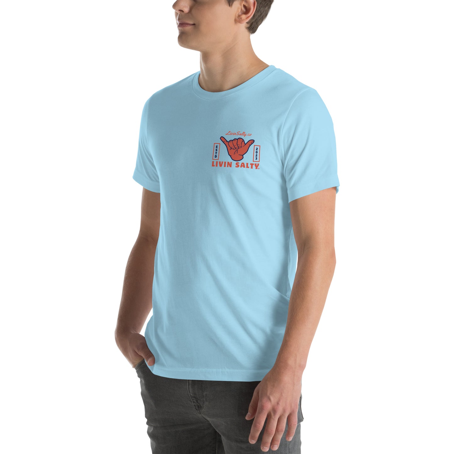 Unisex LIVIN SALTY t-shirt