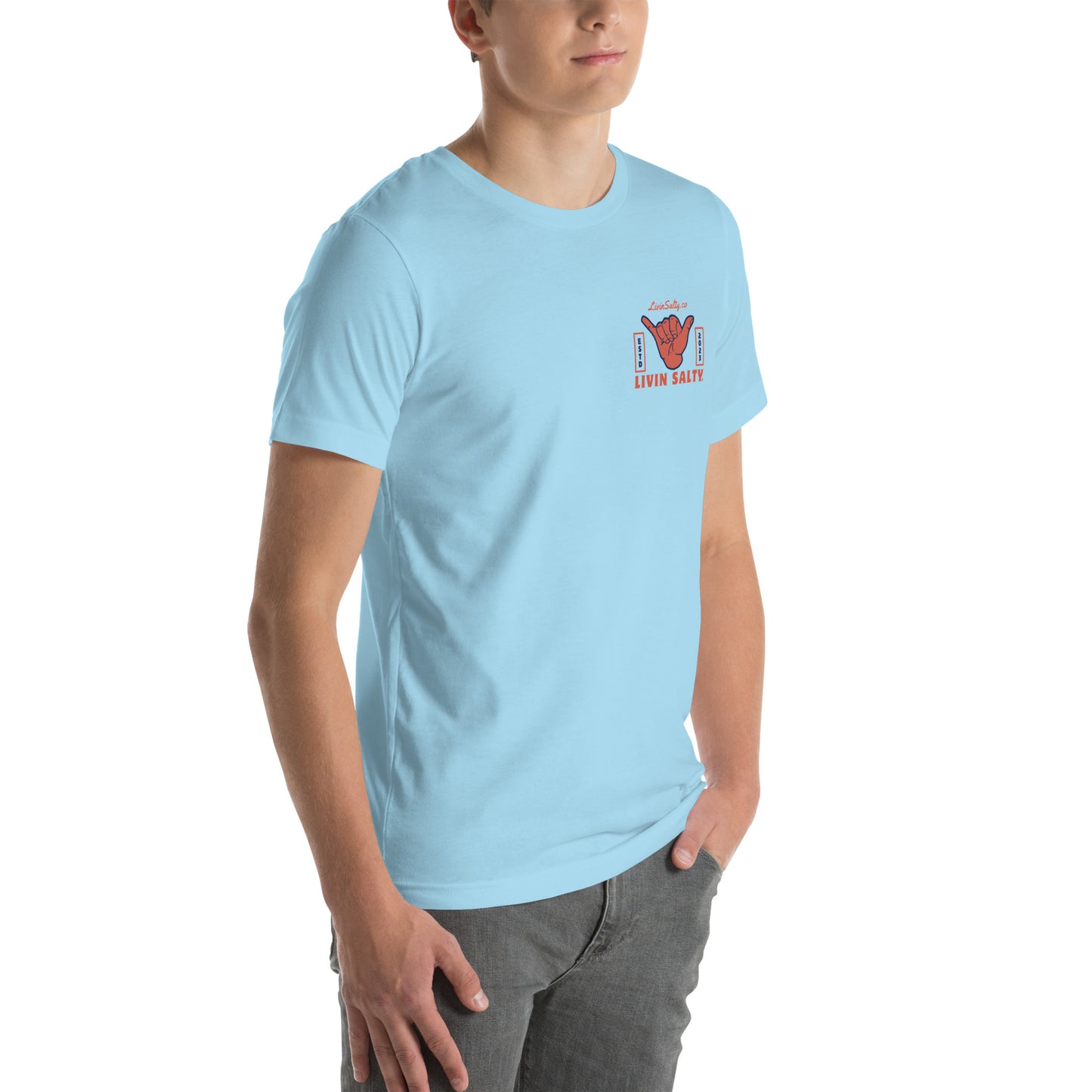 Unisex LIVIN SALTY t-shirt