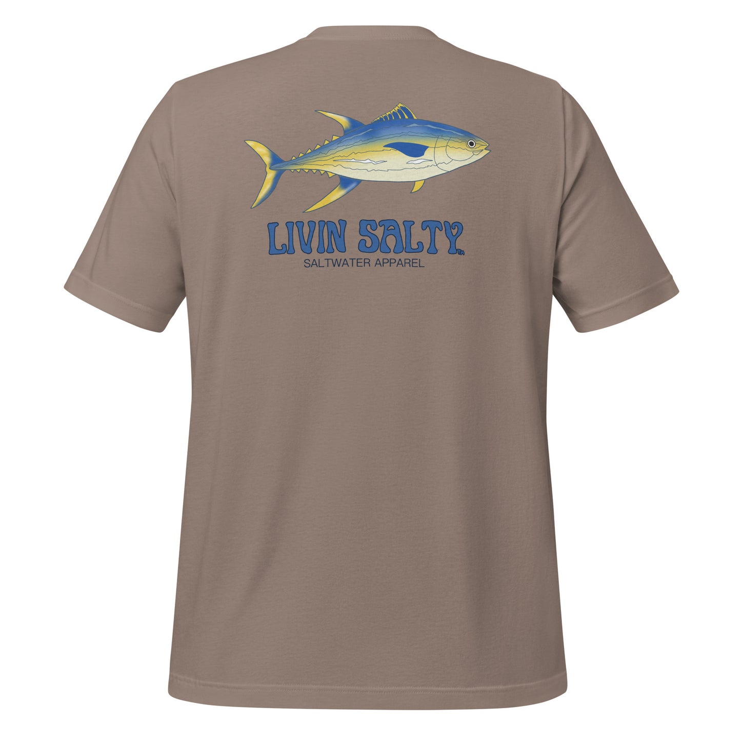 Unisex Tuna LIVIN SALTY Cotton t-shirt