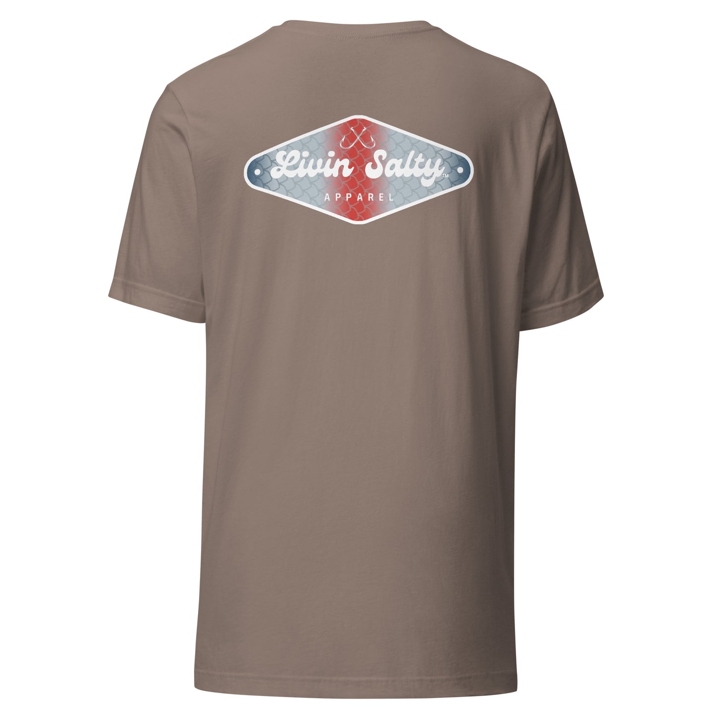 Unisex LIVIN SALTY cotton t-shirt