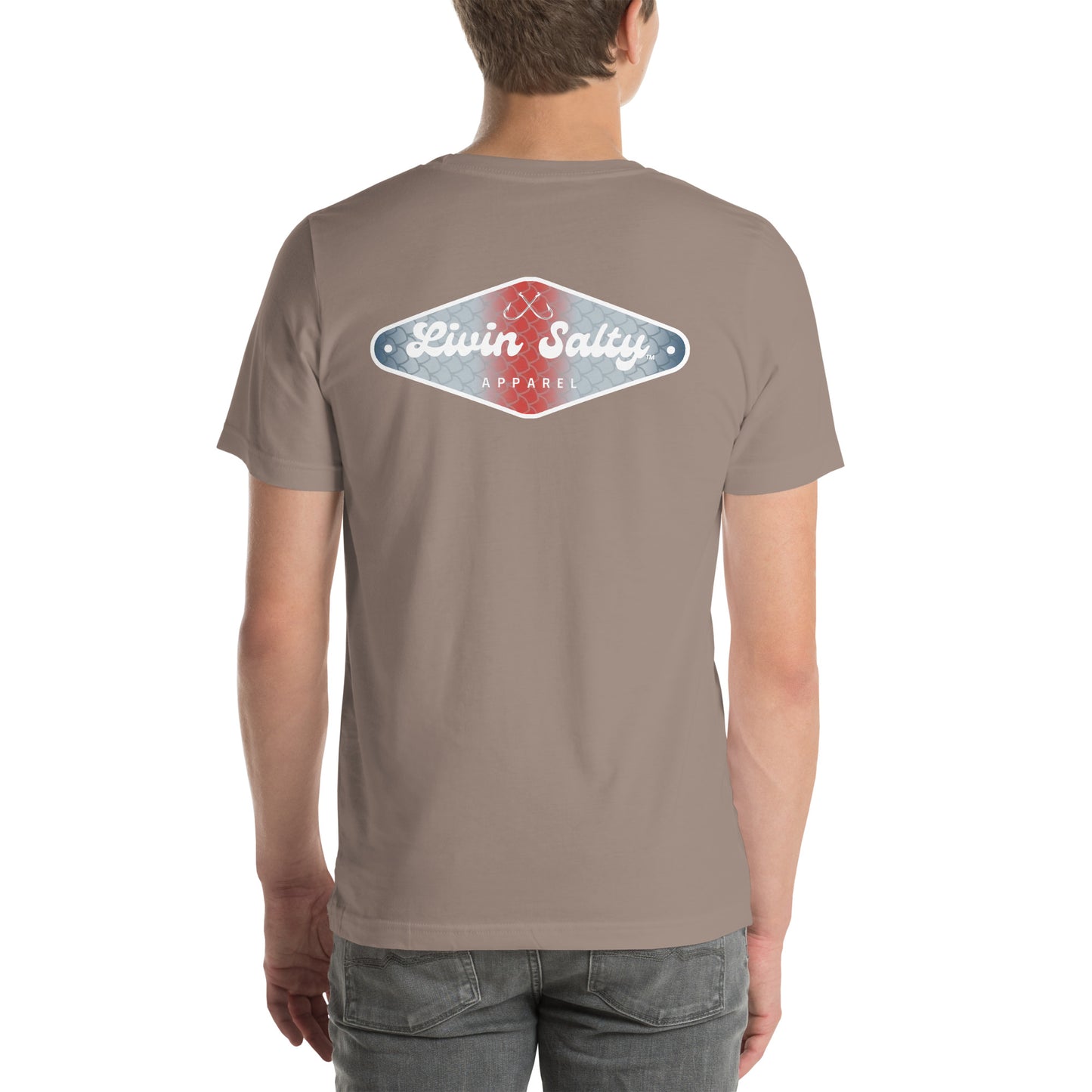 Unisex LIVIN SALTY cotton t-shirt