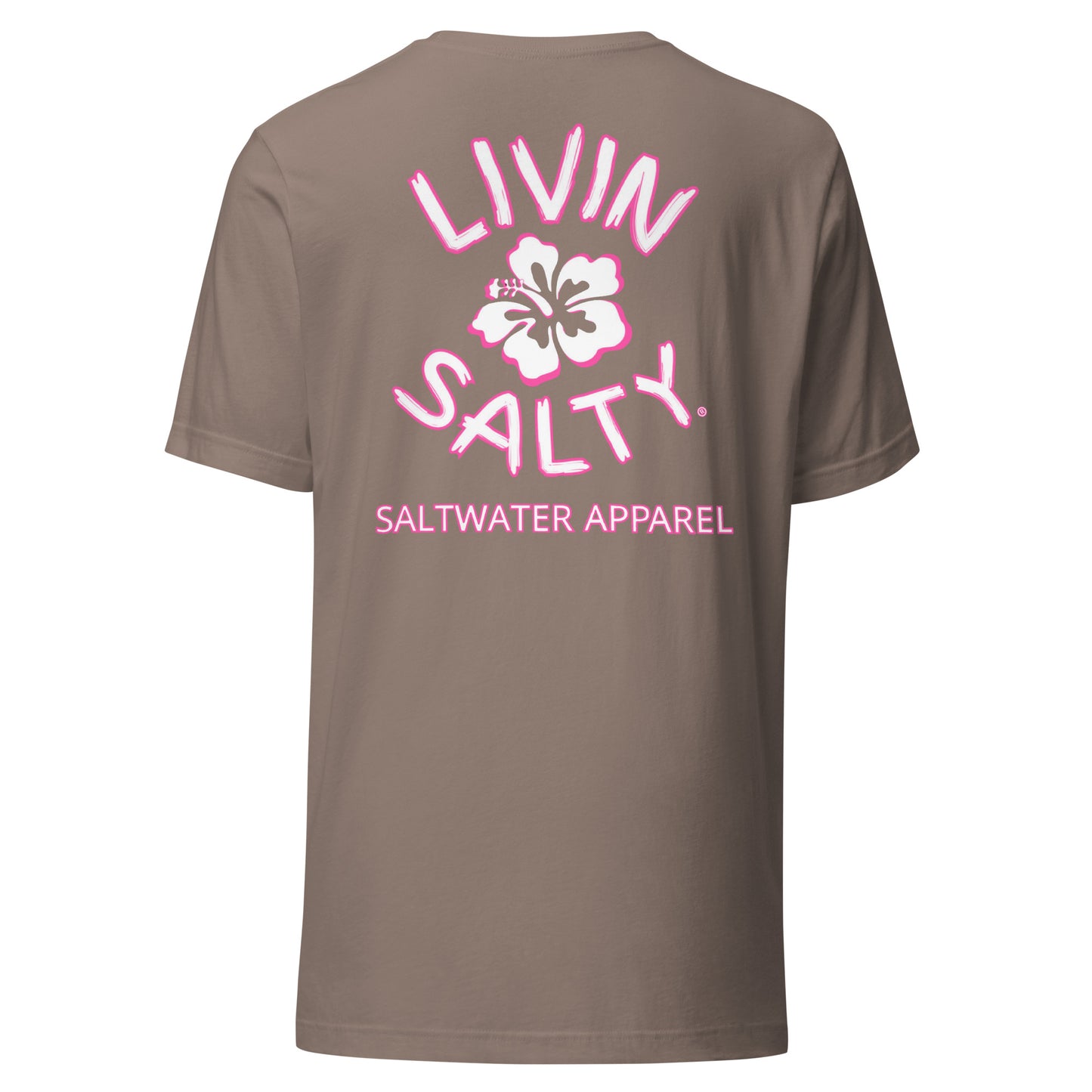 Unisex LIVIN SALTY flower t-shirt