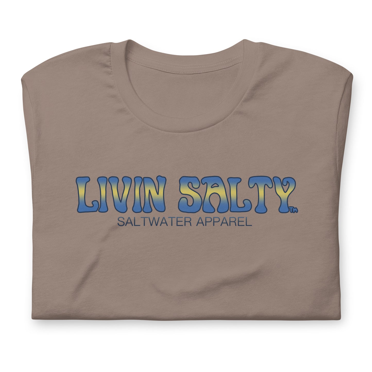 Unisex Tuna LIVIN SALTY Cotton t-shirt