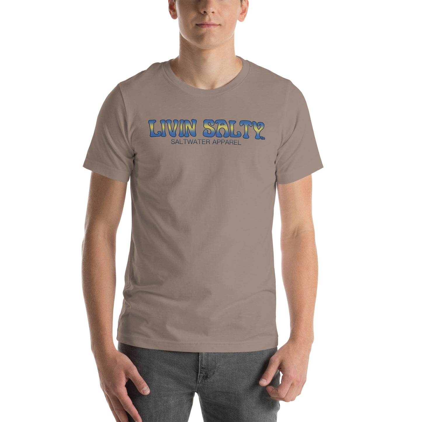 Unisex Tuna LIVIN SALTY Cotton t-shirt