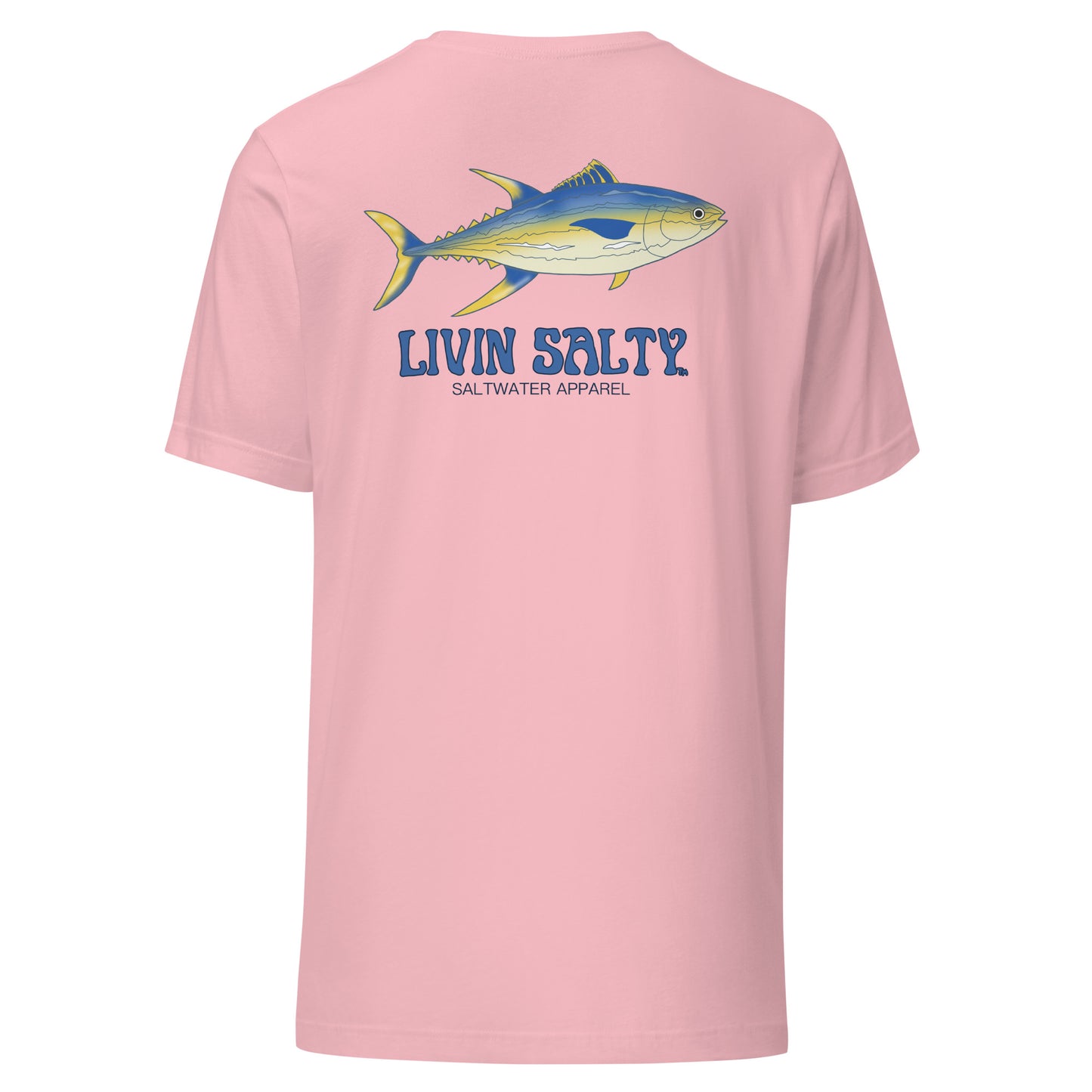 Unisex Tuna LIVIN SALTY Cotton t-shirt
