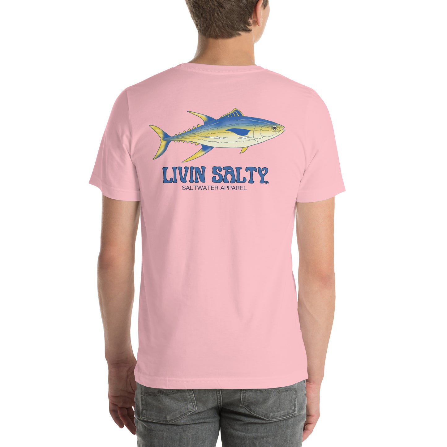 Unisex Tuna LIVIN SALTY Cotton t-shirt