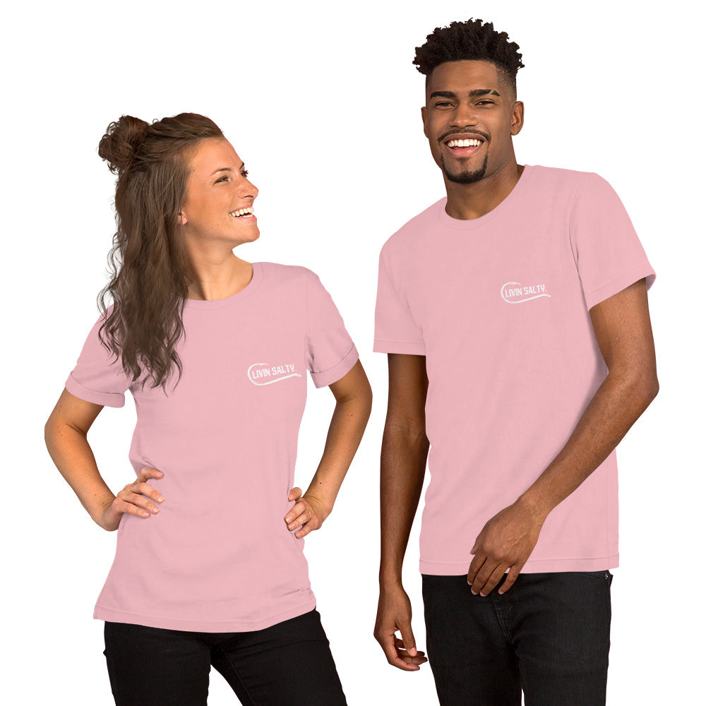 Unisex RWB LIVIN SALTY Flag t-shirt