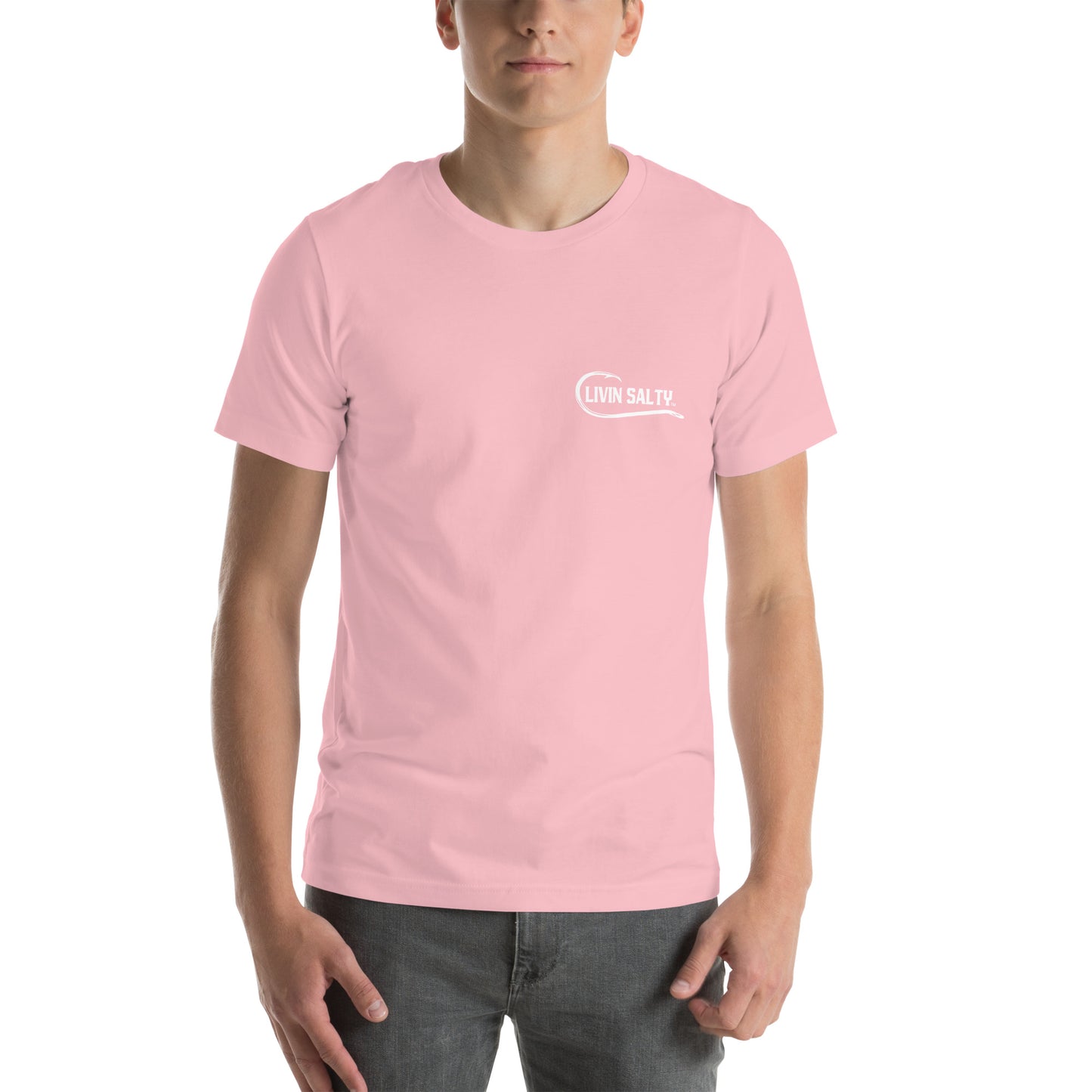 Unisex RWB LIVIN SALTY Flag t-shirt
