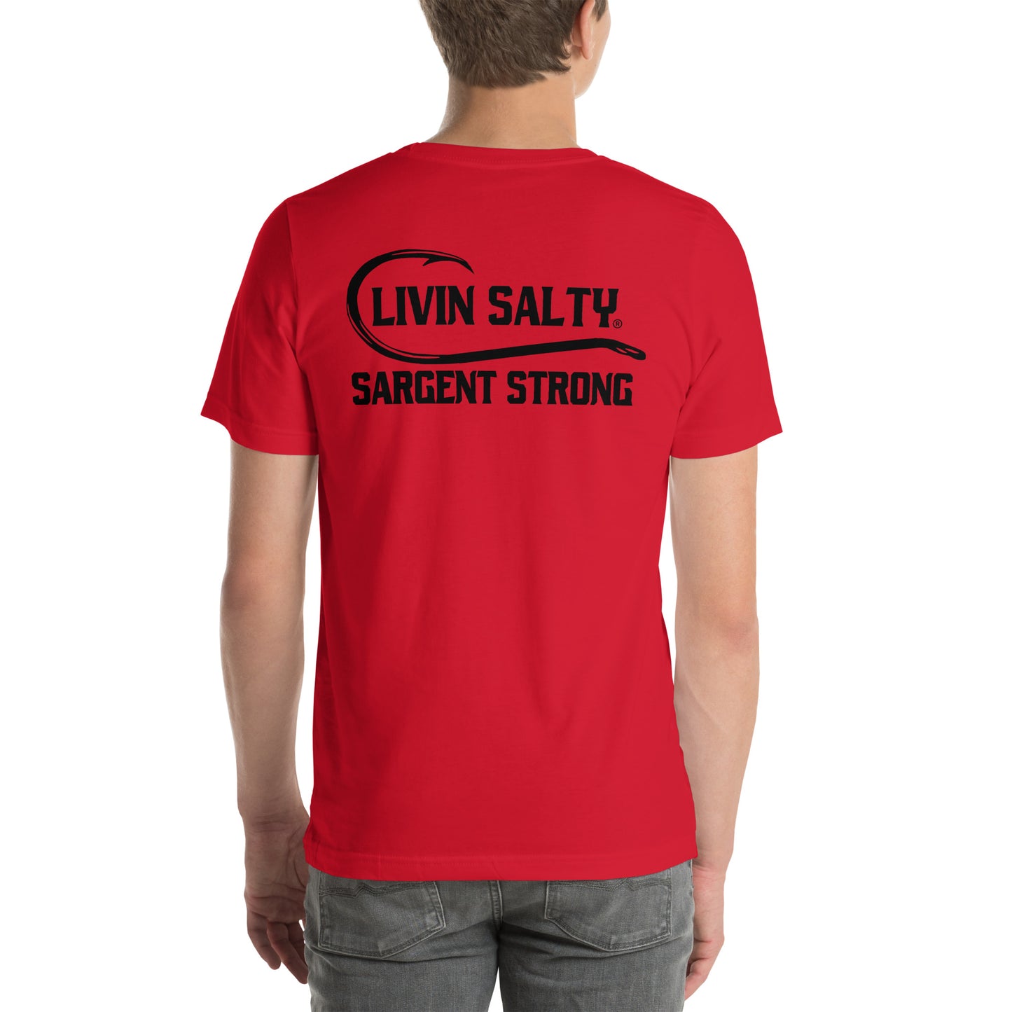 LIVIN SALTY SargentStrong Unisex t-shirt