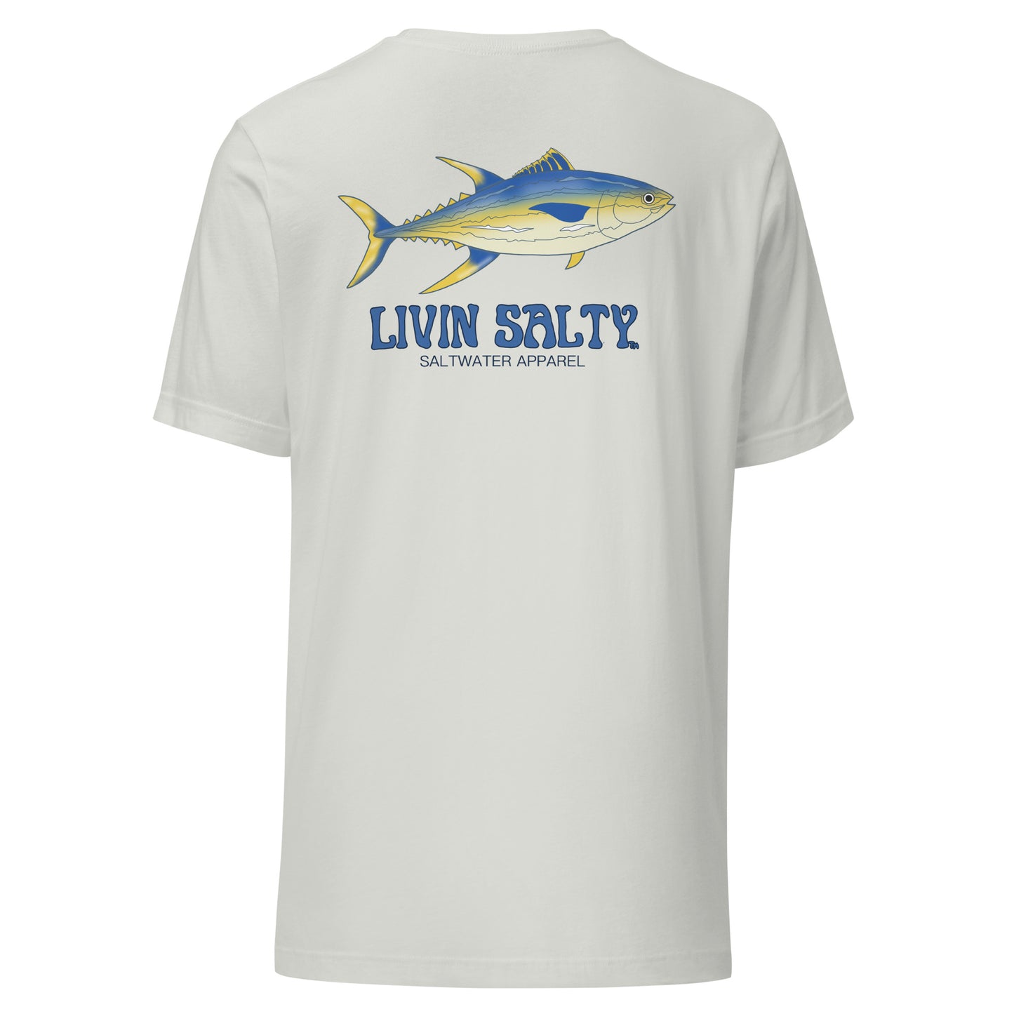 Unisex Tuna LIVIN SALTY Cotton t-shirt