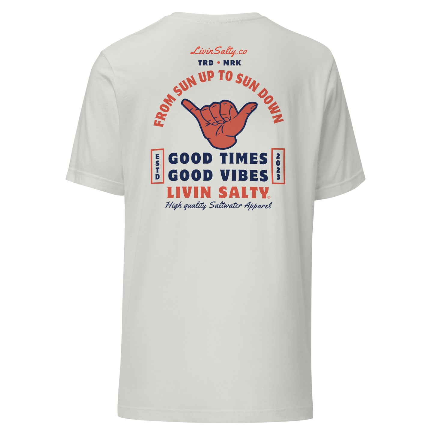 Unisex LIVIN SALTY t-shirt
