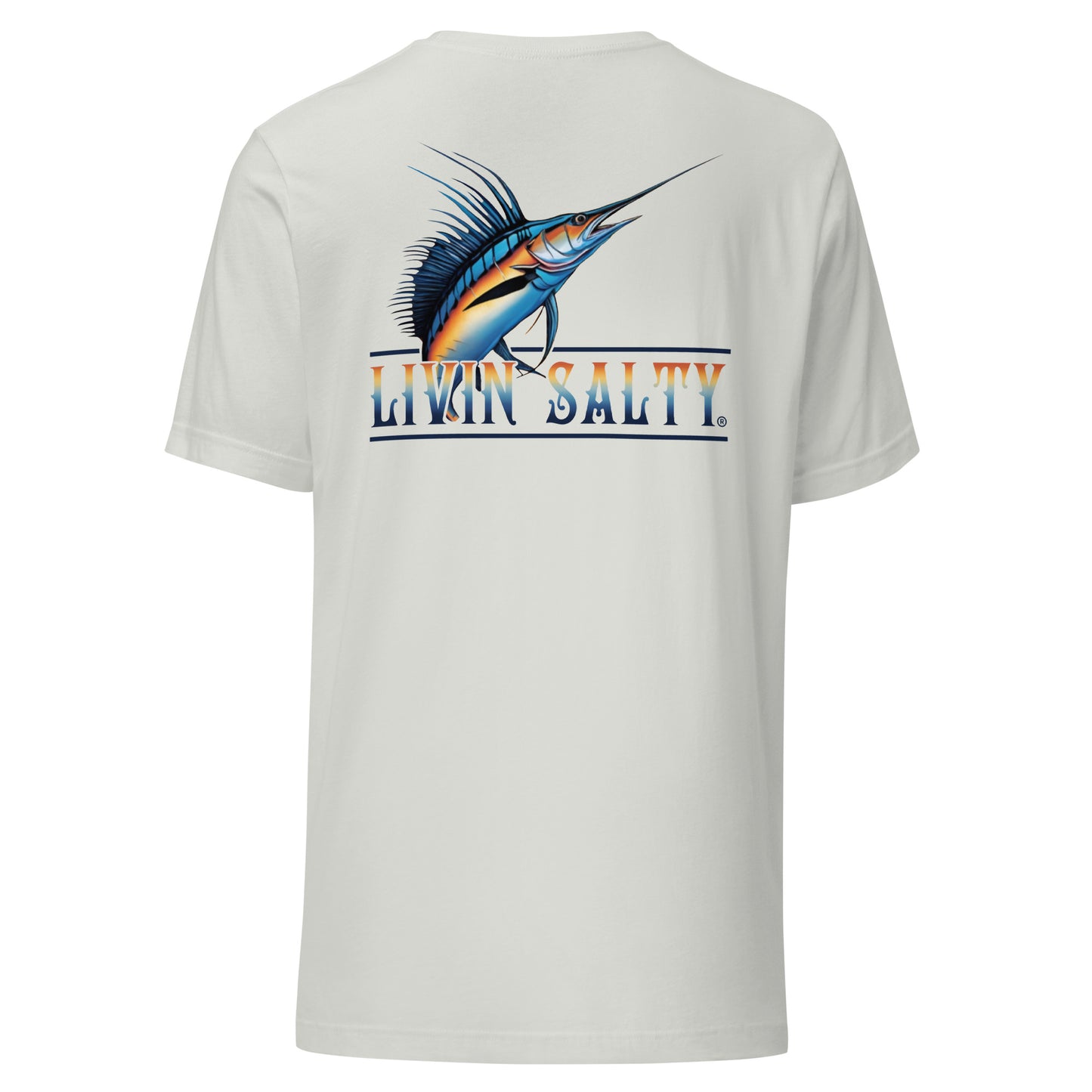 Unisex LIVIN SALTY Sailfish t-shirt