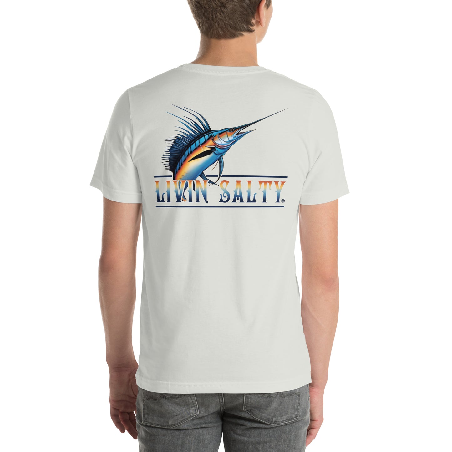 Unisex LIVIN SALTY Sailfish t-shirt