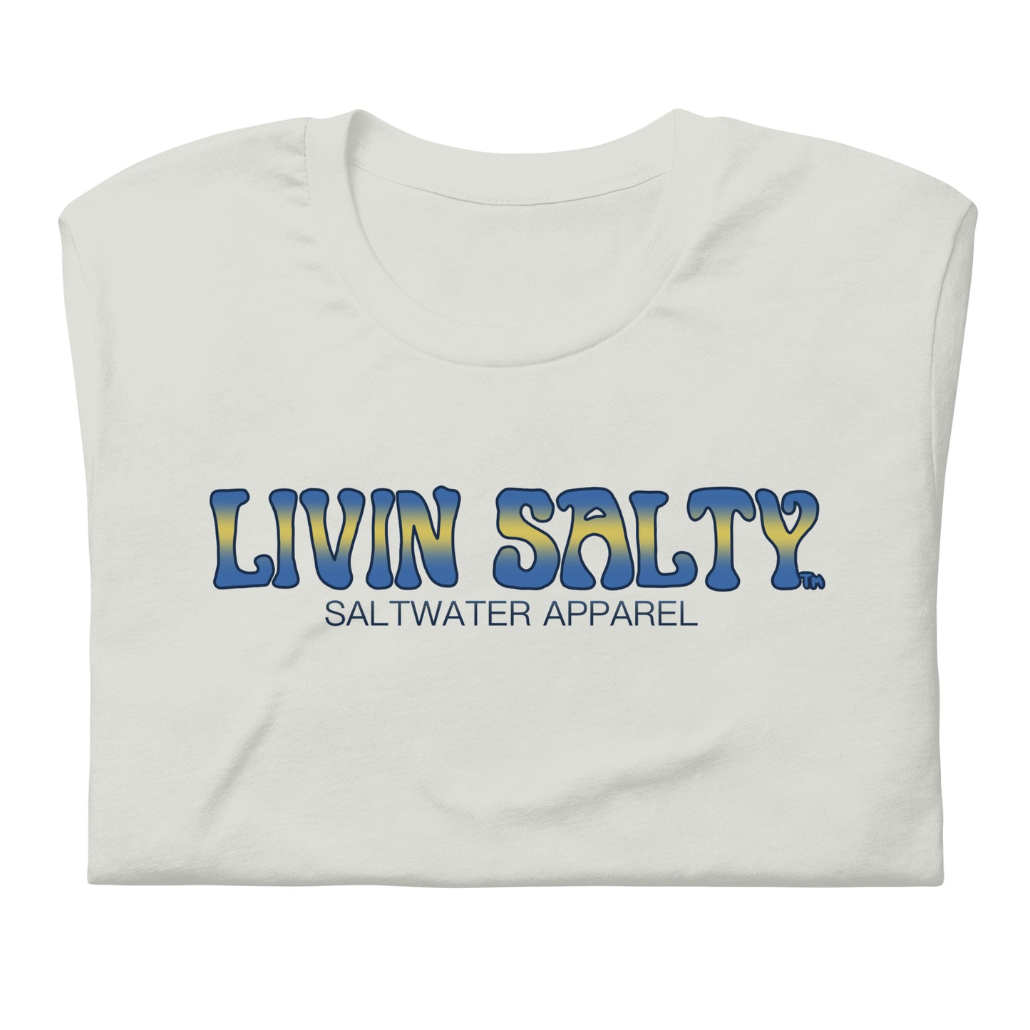 Unisex Tuna LIVIN SALTY Cotton t-shirt