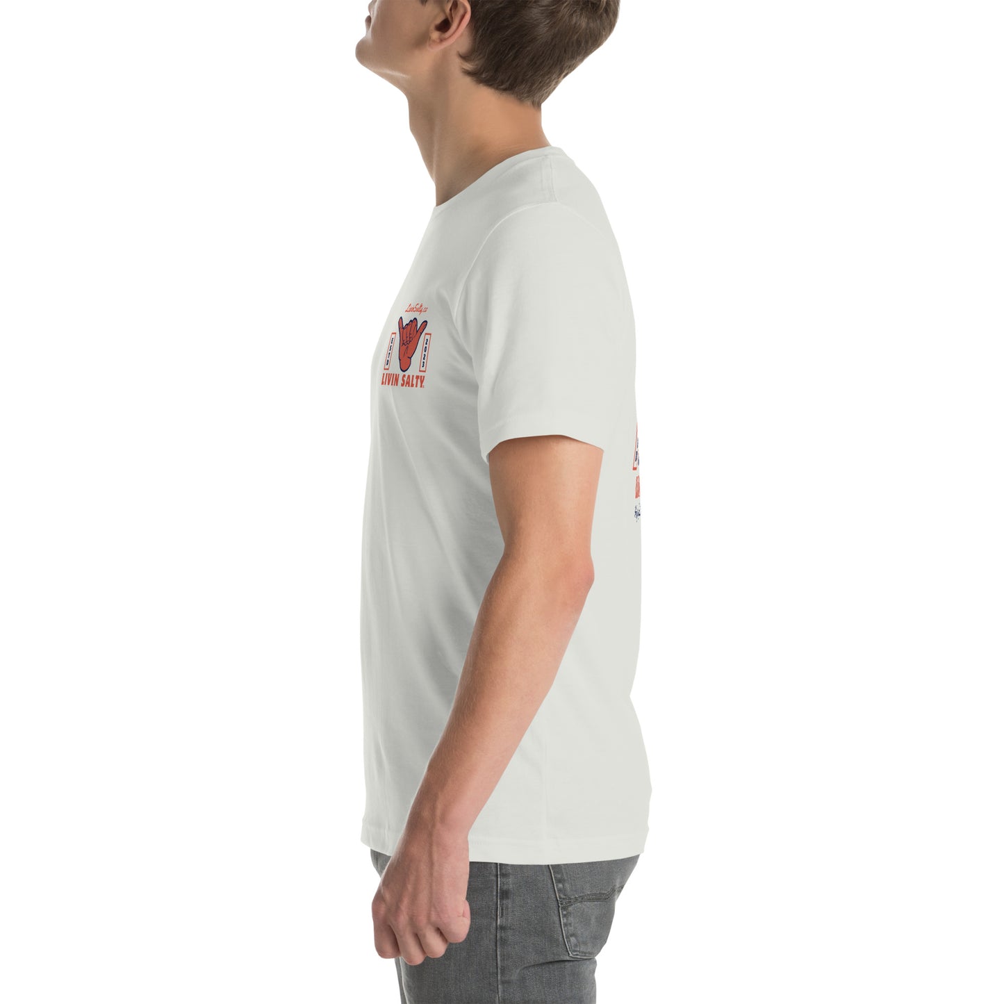 Unisex LIVIN SALTY t-shirt