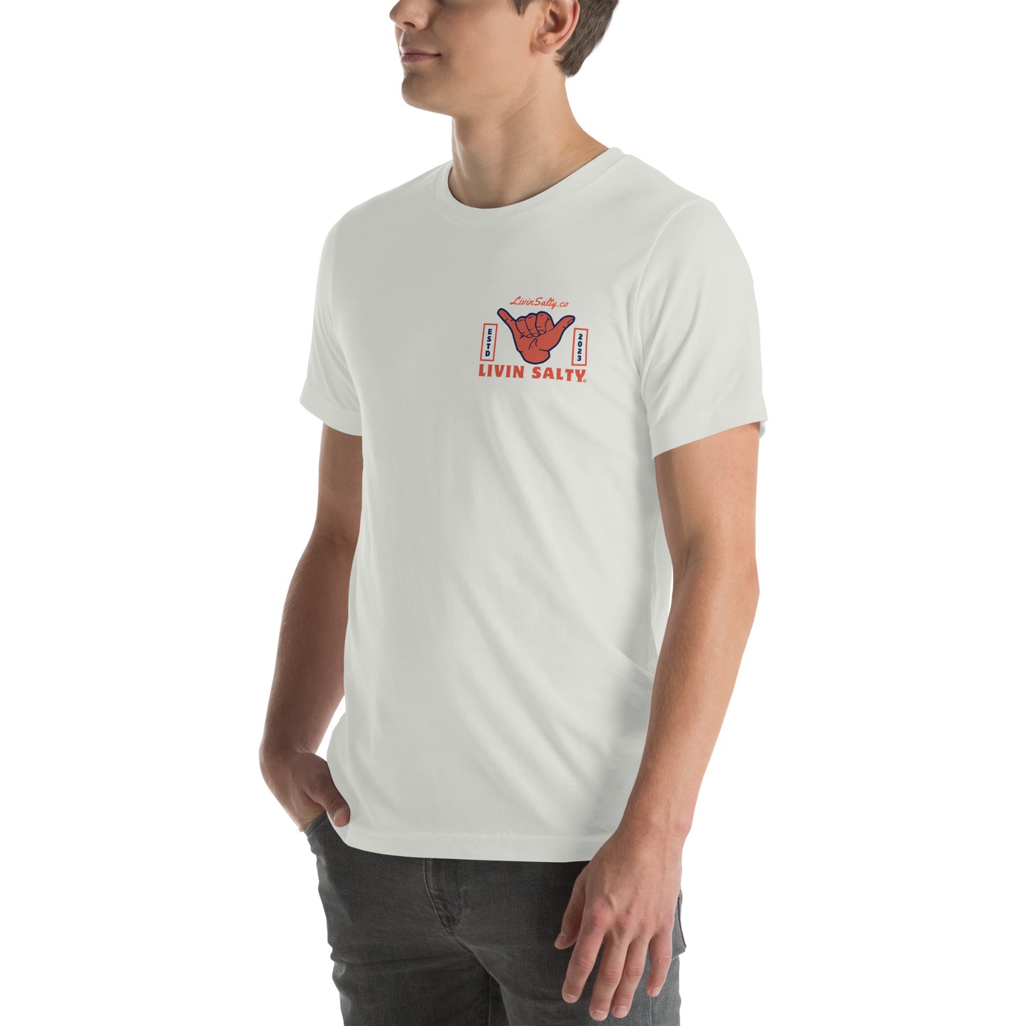 Unisex LIVIN SALTY t-shirt