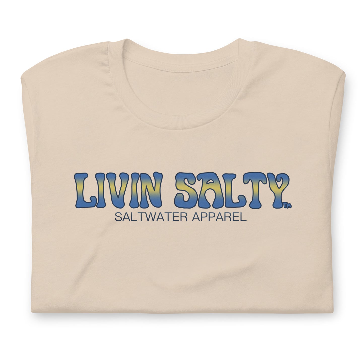 Unisex Tuna LIVIN SALTY Cotton t-shirt
