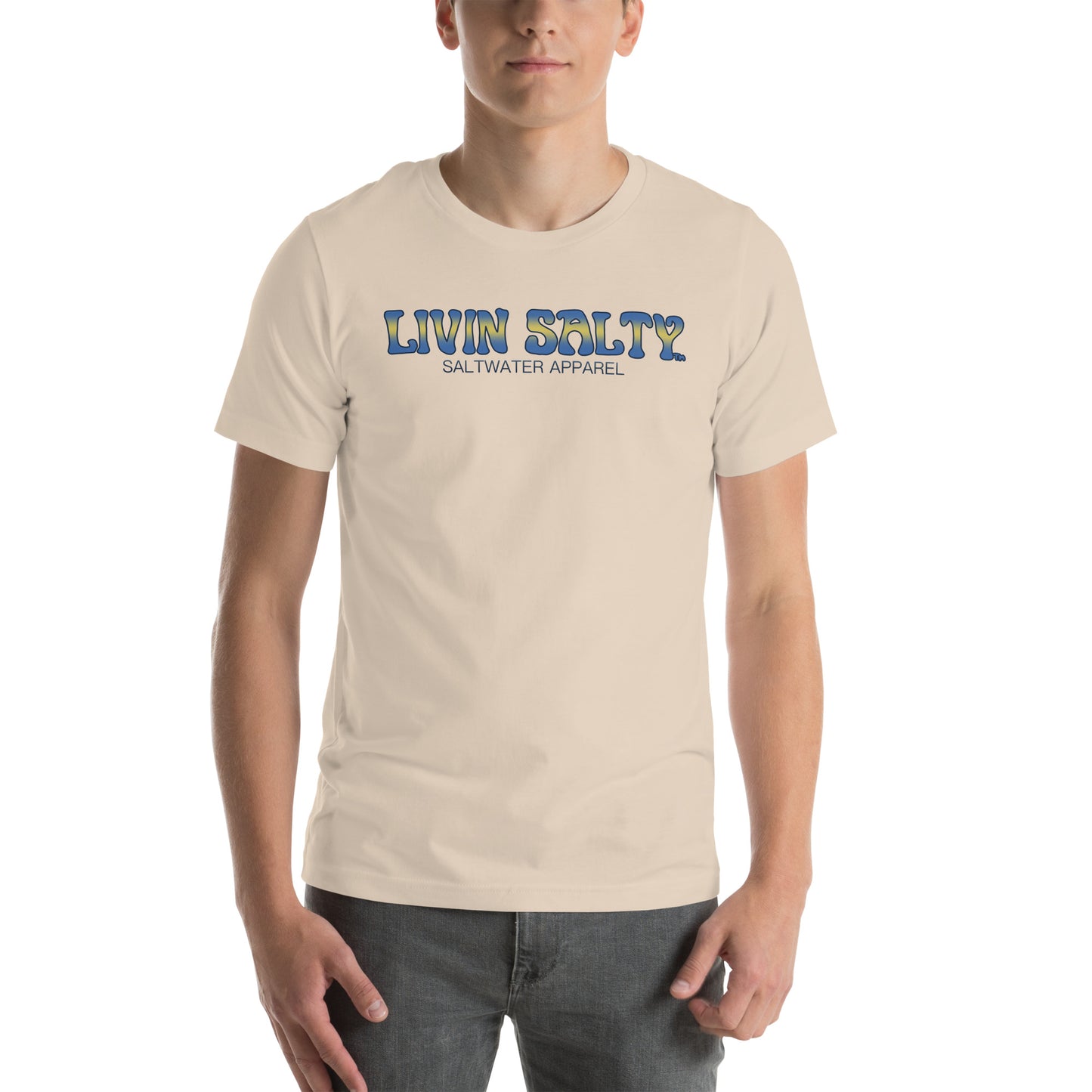 Unisex Tuna LIVIN SALTY Cotton t-shirt