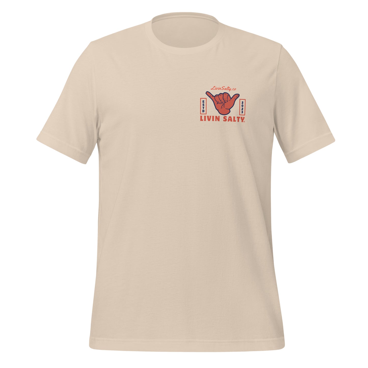 Unisex LIVIN SALTY t-shirt