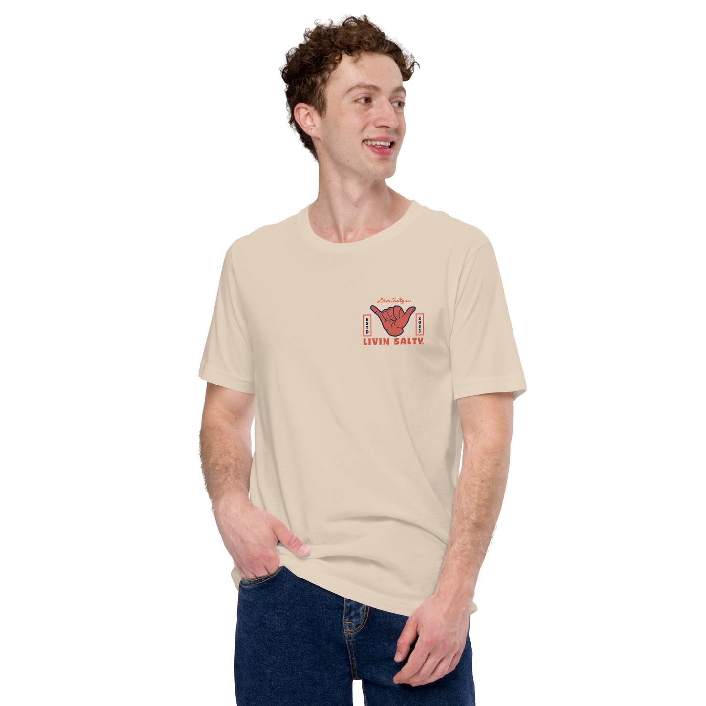 Unisex LIVIN SALTY t-shirt