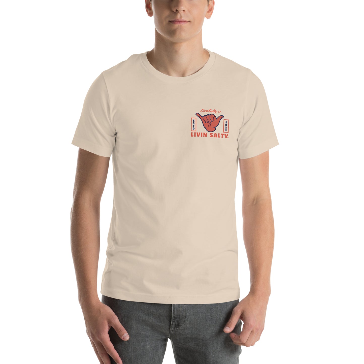 Unisex LIVIN SALTY t-shirt