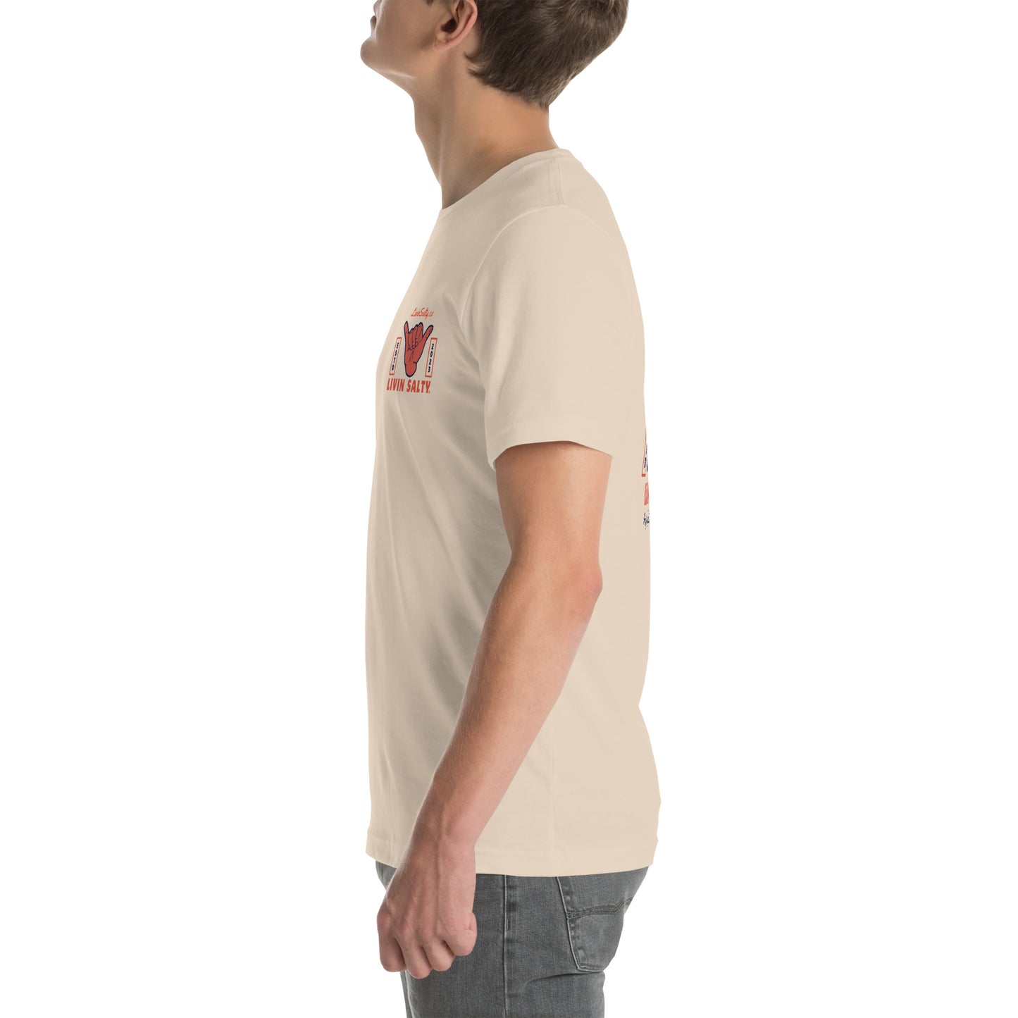 Unisex LIVIN SALTY t-shirt