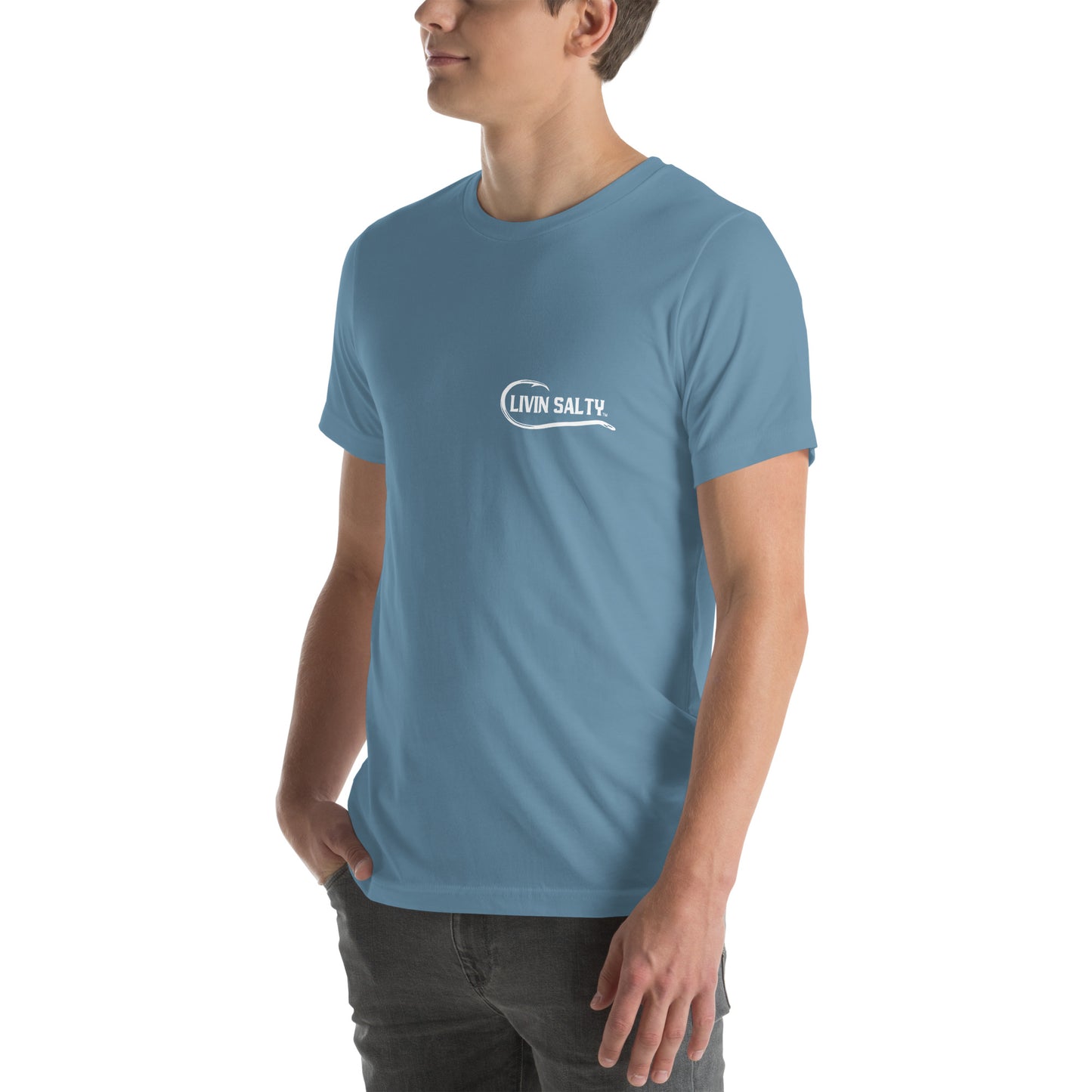 Unisex LIVIN SALTY flower t-shirt