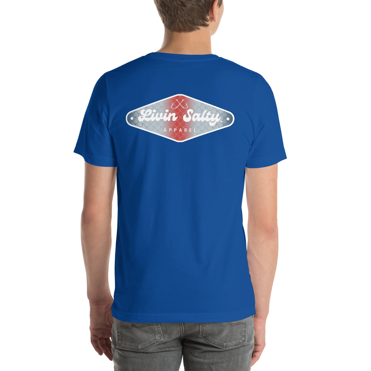 Unisex LIVIN SALTY cotton t-shirt