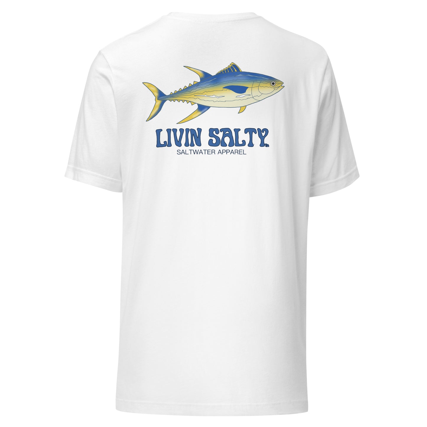 Unisex Tuna LIVIN SALTY Cotton t-shirt