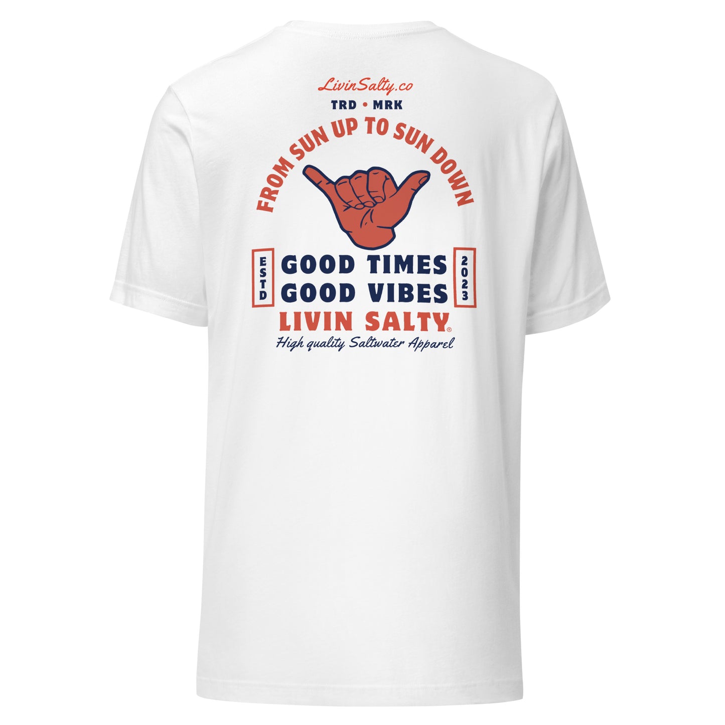 Unisex LIVIN SALTY t-shirt