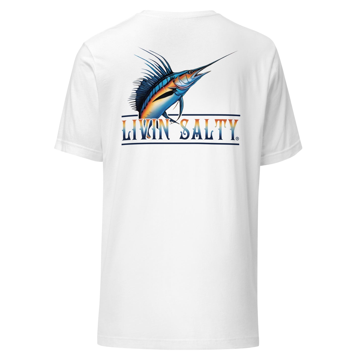 Unisex LIVIN SALTY Sailfish t-shirt