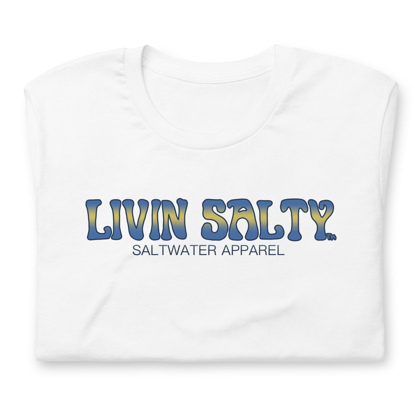 Unisex Tuna LIVIN SALTY Cotton t-shirt