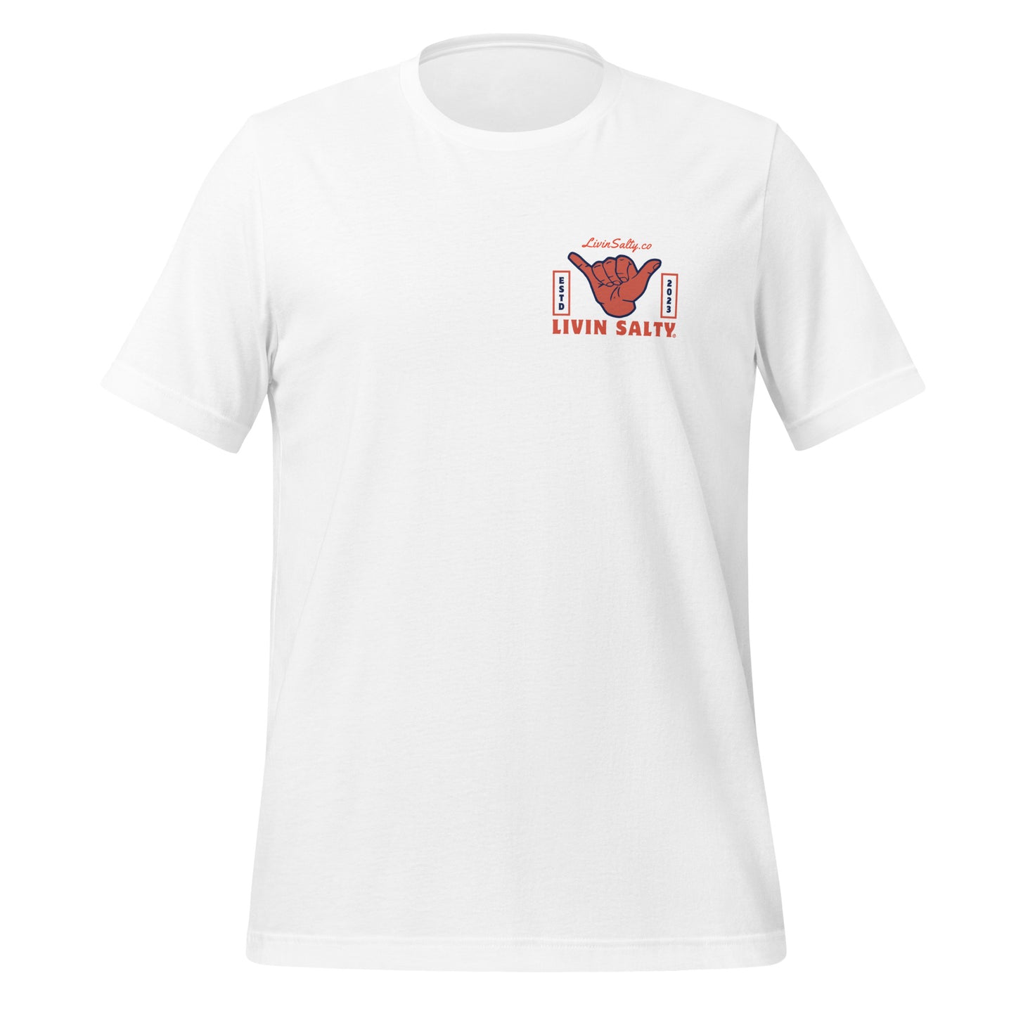 Unisex LIVIN SALTY t-shirt